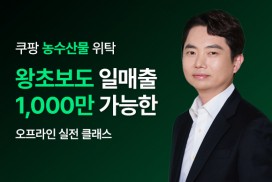 아이템위너 걱정없이 쿠팡 농수산물 위탁으로 월 300 순수익 벌수 있는 오프라인 실전클래스